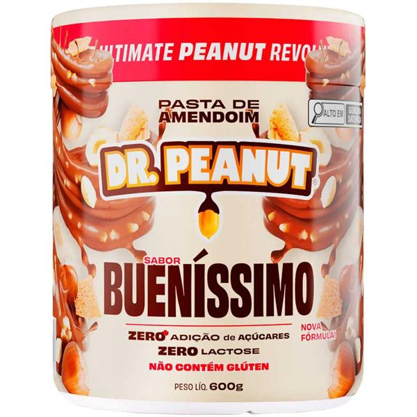 Imagem de 3X Pasta de Amendoim Dr Peanut Chocotine Avela Buenissimo