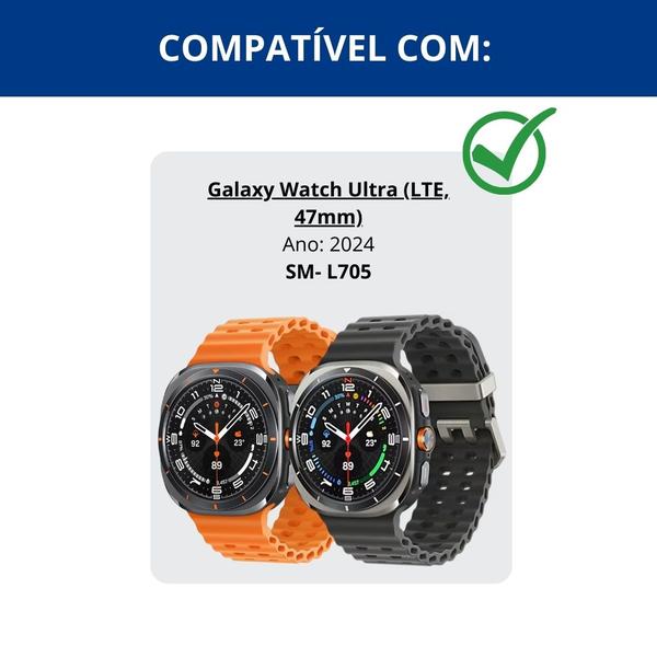 Imagem de 3x Películas para Galaxy Watch Ultra 47mm SM-L705 2024