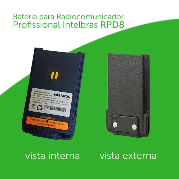 Imagem de 3x RADIO HT RPD8 VHF C/ BATERIA ADICIONAL E CABO PROGRAMAÇÃO