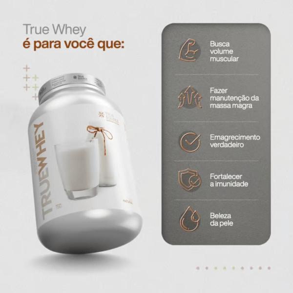 Imagem de 3x Sachê True Whey Proteína Natural True Source 28g