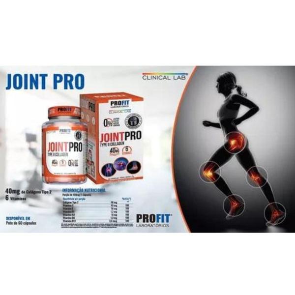 Imagem de 3x Suplemento Joint Pro Type II Collagen 60 Caps - Profit