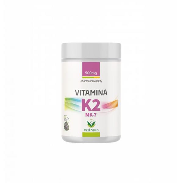 Imagem de 3x Vitamina K2 Mk7- 150mcg- 60comprimidos- Vital Natus