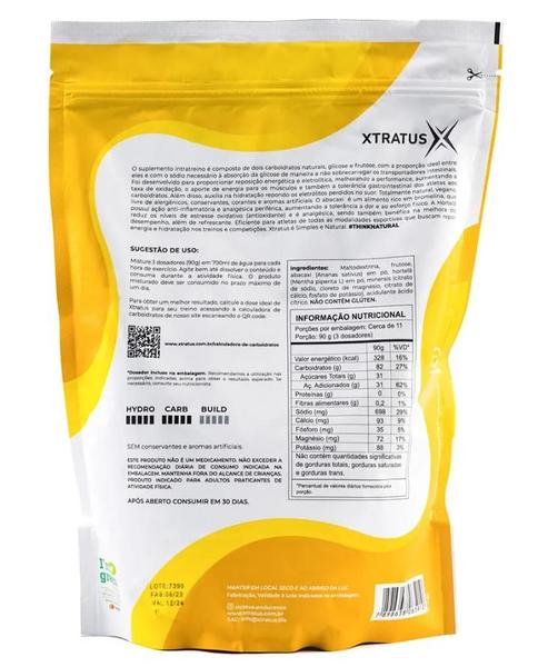 Imagem de 3x Xtratus Endurance Intratreino Com Abacaxi E Hortelã-1 Kg