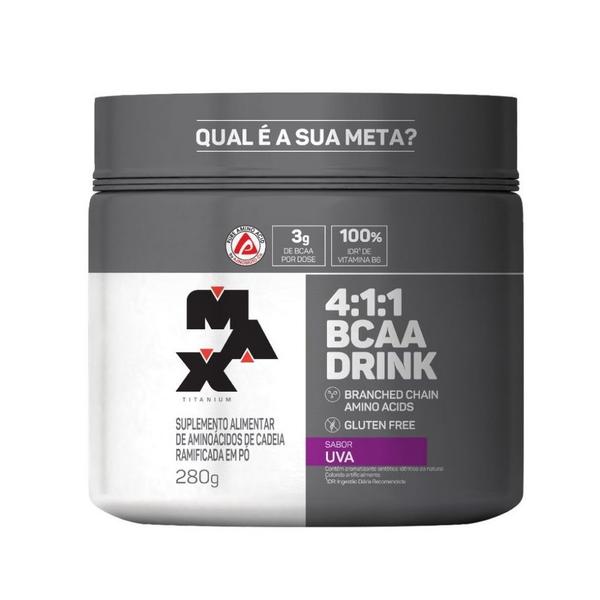 Imagem de 4:1:1 BCAA Drink (280g) - Sabor Uva