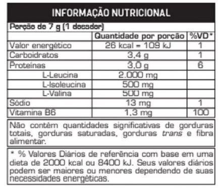 Imagem de 4:1:1 BCAA Drink (280g) - Sabor: Uva