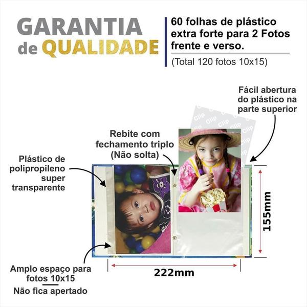 Imagem de 4 Albuns De Fotos Para Gravidez Gestante 4 X 10X15/120 Fotos