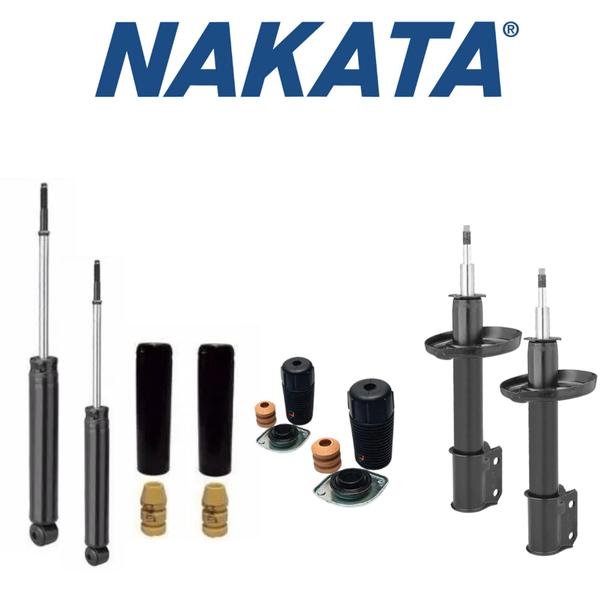 Imagem de 4 Amortecedor Tras+Diant Nakata Original+Kit Batente Corsa Wind 2001 2002