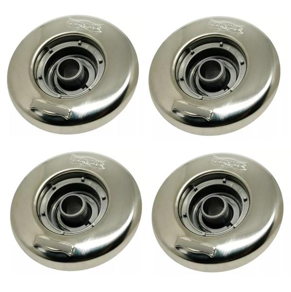 Imagem de 4 Bico Retorno Inox Piscina Alvenaria Sodramar Cano 50mm