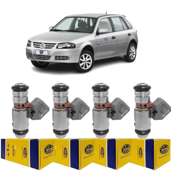 4 Bicos Injetores Gol 1.0 8V 16V 2003 A 2020 Iwp058 Magneti - Magneti Marelli Imagem de 4 Bicos Injetores Gol 1.0 8V 16V 2003 A 2020 Iwp058 Magneti