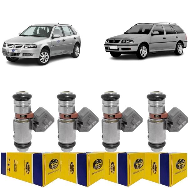 4 Bicos Injetores Gol 1.0 8V 16V 2003 A 2020 Iwp058 Magneti - Magneti Marelli Imagem de 4 Bicos Injetores Gol 1.0 8V 16V 2003 A 2020 Iwp058 Magneti