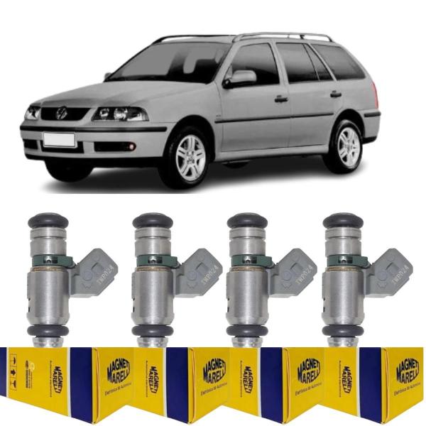 4 Bicos Injetores Gol 1.6 1.8 2.0 1997 A 2000 Magneti Iwp024 - Magneti Marelli Imagem de 4 Bicos Injetores Gol 1.6 1.8 2.0 1997 A 2000 Magneti Iwp024