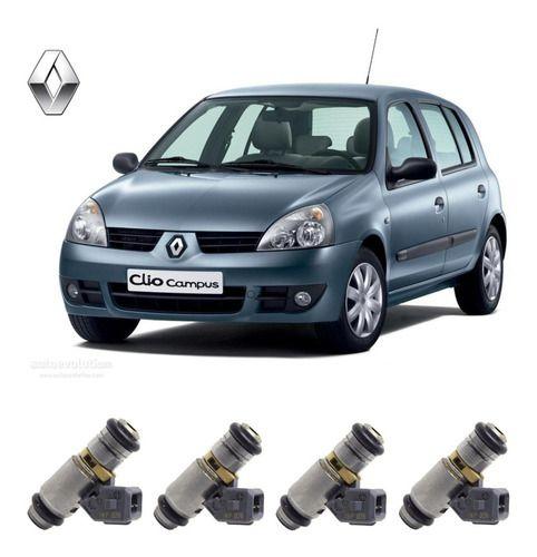 Imagem de 4 Bicos Injetores Renault Megane Kangoo Scenic Clio 1.6 16V