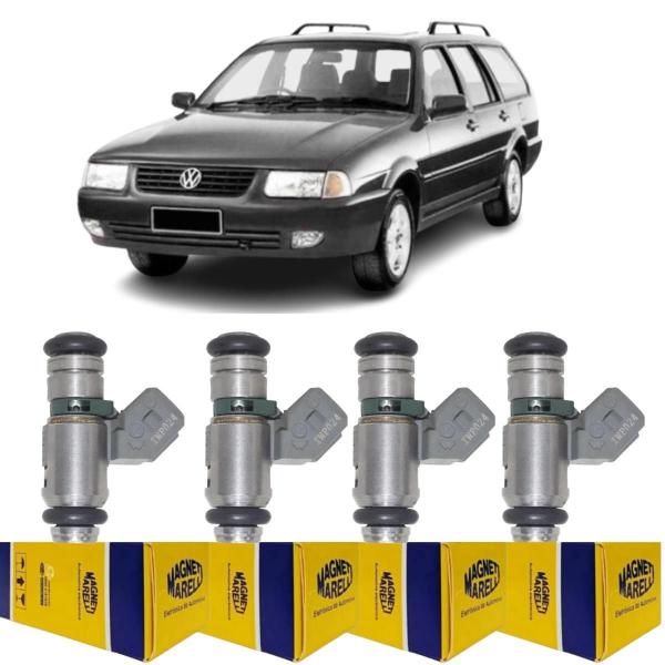 Imagem de 4 Bicos Injetores Saveiro 1997 A 2000 Magneti Marelli Iwp024