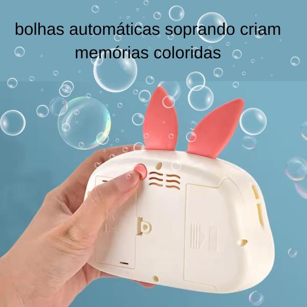 Imagem de 4 Bolas Sabão Máquina Retrato Lança Bolhas Brinquedo Para Criança varios bichinhos escolha o seu 