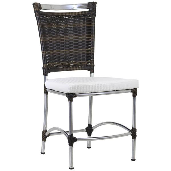 Imagem de 4 Cadeiras JK e Mesa em Alumínio para Cozinha, Edícula e Área Trama Original