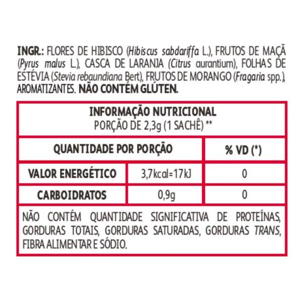 Imagem de 4 Caixas Chá Gelado Leão Morango C/ Laranja 10 Un 25g