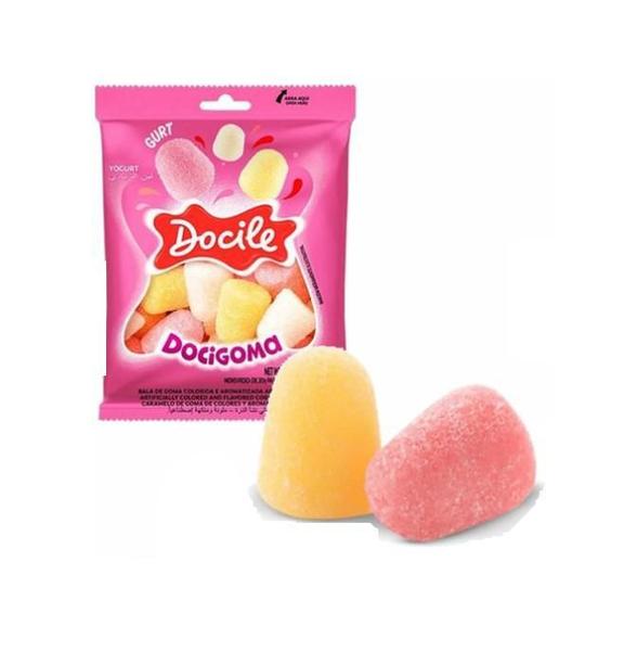 4 Caixas Mini Bala De Goma Docigoma Gurt 24Un 18G Docile Imagem de 4 Caixas Mini Bala De Goma Docigoma Gurt 24Un 18G Docile