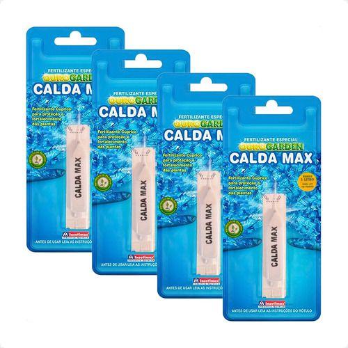 4 Calda Max Ouro Gardem Fertilizante Orgânico Monodose - 5ml - Insetimax Imagem de 4 Calda Max Ouro Gardem Fertilizante Orgânico Monodose - 5ml