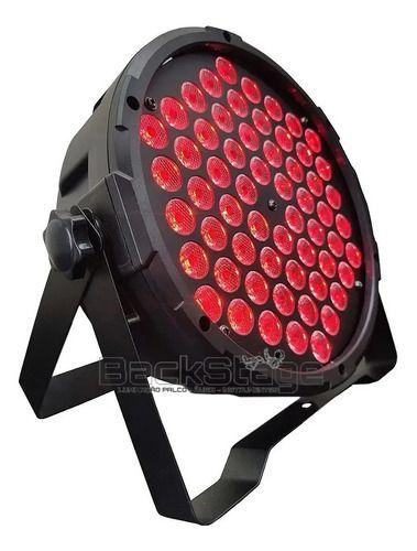 Imagem de 4 Canhao 60 Leds 3w Triled + Mesa Dmx C/cabos + Moving 60w