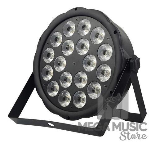 Imagem de 4 Canhao Refletor 18 Leds Rgbw 12w Quad + Mesa Dmx + Cabos