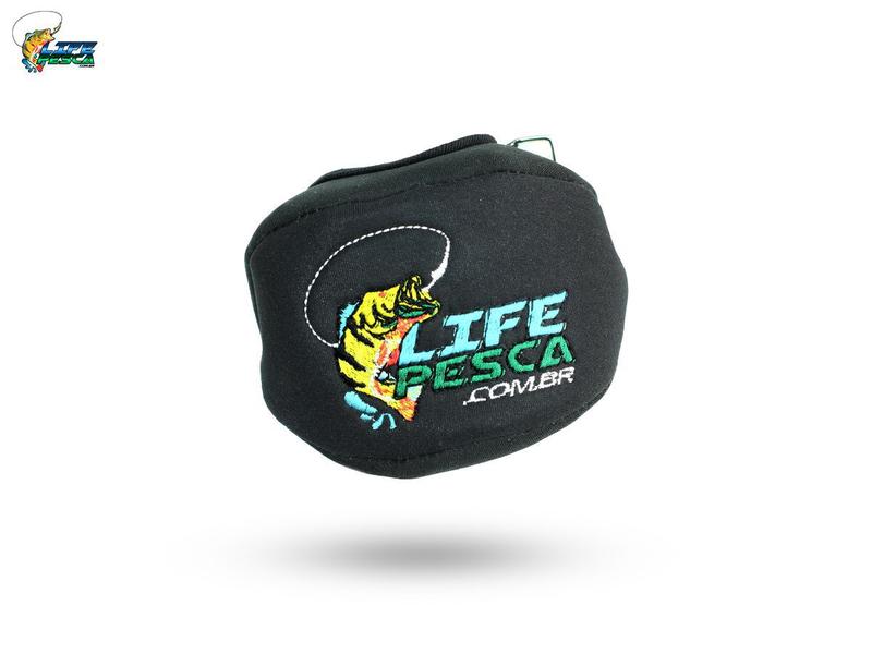 Imagem de 4 Capas Protetora P/ Carretilha Perfil Baixo em Neoprene - Life Pesca