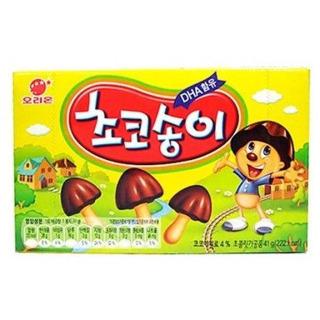 4 Choco Boy Biscoitos Cogumelo E Chocolate Zangle Orion 50g Imagem de 4 Choco Boy Biscoitos Cogumelo E Chocolate Zangle Orion 50g