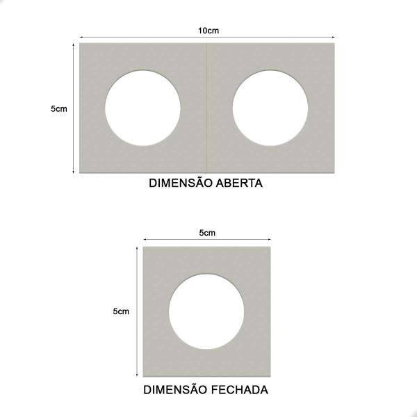 Imagem de 4 Cx Coins Holder Porta Moedas Autocolante 3bzn 40mm