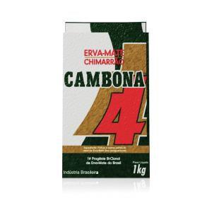 4 Erva Mate Chimarrão CAMBONA VÁCUO tradicional 1kg Imagem de 4 Erva Mate Chimarrão CAMBONA VÁCUO tradicional 1kg