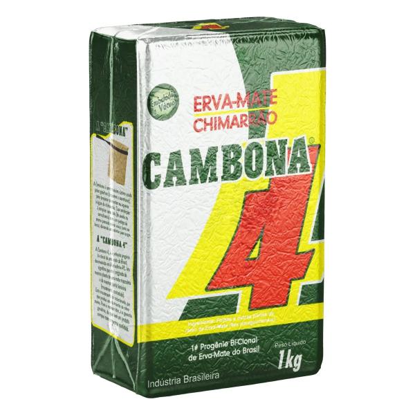 4 Erva Mate Chimarrão CAMBONA VÁCUO tradicional 1kg Imagem de 4 Erva Mate Chimarrão CAMBONA VÁCUO tradicional 1kg