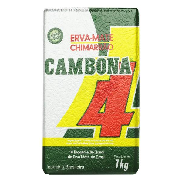 4 Erva Mate Chimarrão CAMBONA VÁCUO tradicional 1kg Imagem de 4 Erva Mate Chimarrão CAMBONA VÁCUO tradicional 1kg