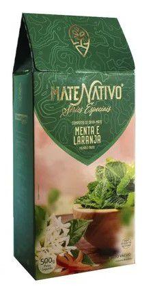 Imagem de 4 - Erva Mate Chimarrão MATE NATIVO MENTA E LARANJA 500g