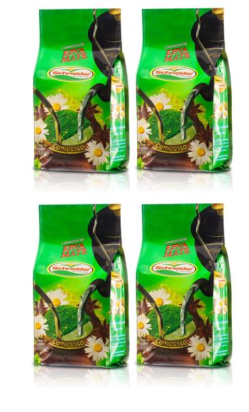 4 Erva Mate Chimarrão SCHNEIDER COMPOSTA ANIS FUNCHO 500G Imagem de 4 Erva Mate Chimarrão SCHNEIDER COMPOSTA ANIS FUNCHO 500G