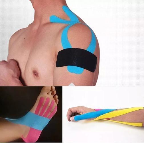 Imagem de 4 Fita Cinesiologia Muscular Fisioterapia Kinesio Tape