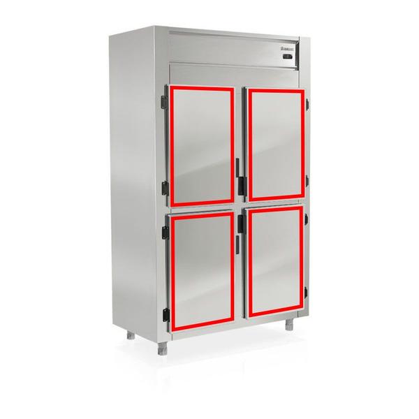 4 Gaxetas Porta Geladeira Inox Bpr-125 Para Refrigel 46x60 - PROLAR BORRACHAS DE VEDAÇÃO PARA R Imagem de 4 Gaxetas Porta Geladeira Inox Bpr-125 Para Refrigel 46x60