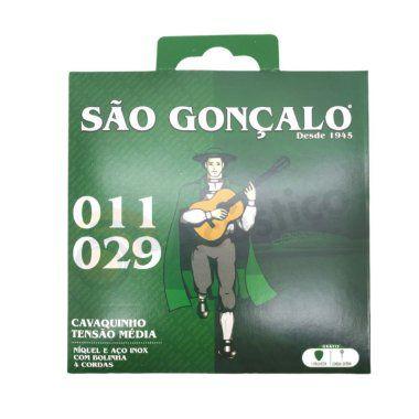 4 Jogos Encordoamento Cavaco São Gonçalo Cavaquinho Palheta Imagem de 4 Jogos Encordoamento Cavaco São Gonçalo Cavaquinho Palheta