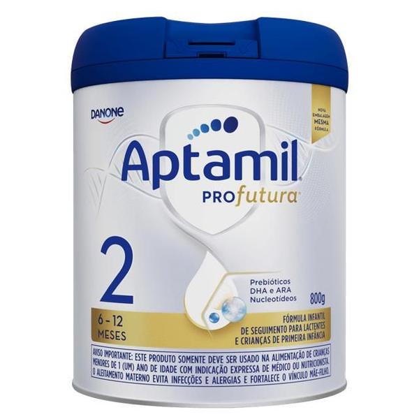 Imagem de 4 Latas- Aptamil Profutura 2 Fórmula infantil Danone -800g