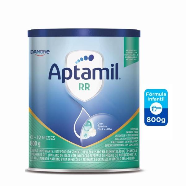 Imagem de 4 Latas - Aptamil RR Fórmula Infantil Danone -800 Gr