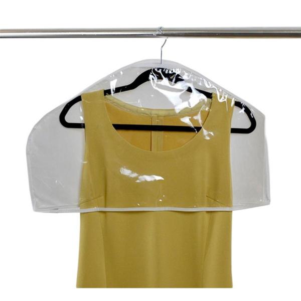 4 Ombreira Para Roupa - Tnt/cristal Contra Do Po E Mofo - IDEALIZA Imagem de 4 Ombreira Para Roupa - Tnt/cristal Contra Do Po E Mofo
