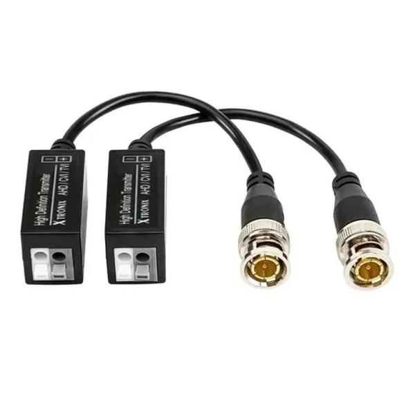 Imagem de 4 Pares Video Balun Camera Cftv Conversor Utp Hd tvi cvi ahd