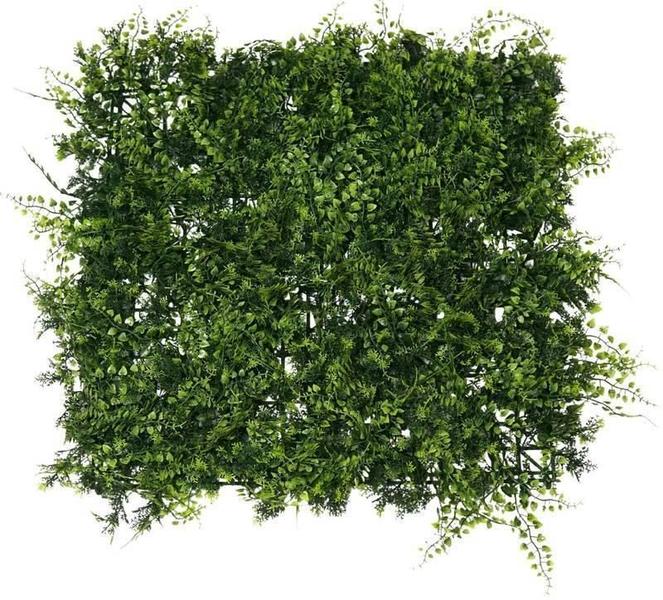 Imagem de 4 Placa Verde Avenca 50X50 Jardim Vertical Artificial U.V