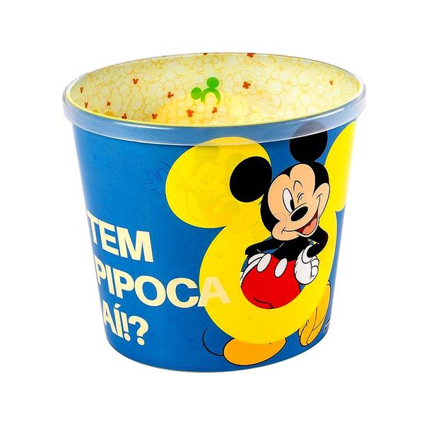 Imagem de 4 Potes Pipoca do Mickey 2.1L Festa Infantil Lembrança