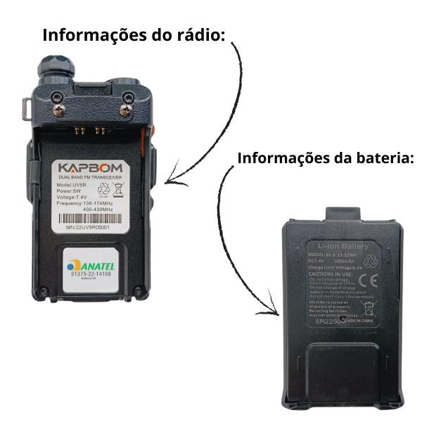 Imagem de 4 Rádio Comunicador Profissional Original Walk Tlak