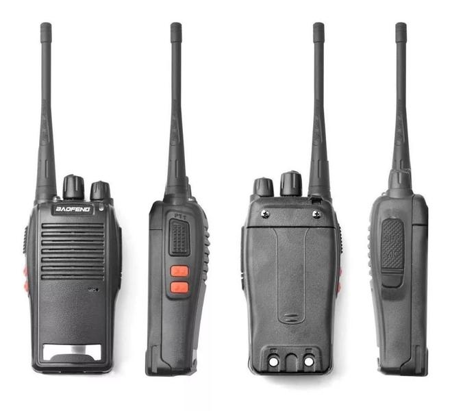 Imagem de 4 Rádios Comunicador Walktalk Baofeng Bf777s Amador Toplinha