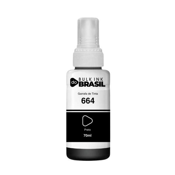4 refil de Tinta T664520-4P Compatível Para Epson L575 - Bulk Ink Do Brasil Imagem de 4 refil de Tinta T664520-4P Compatível Para Epson L575