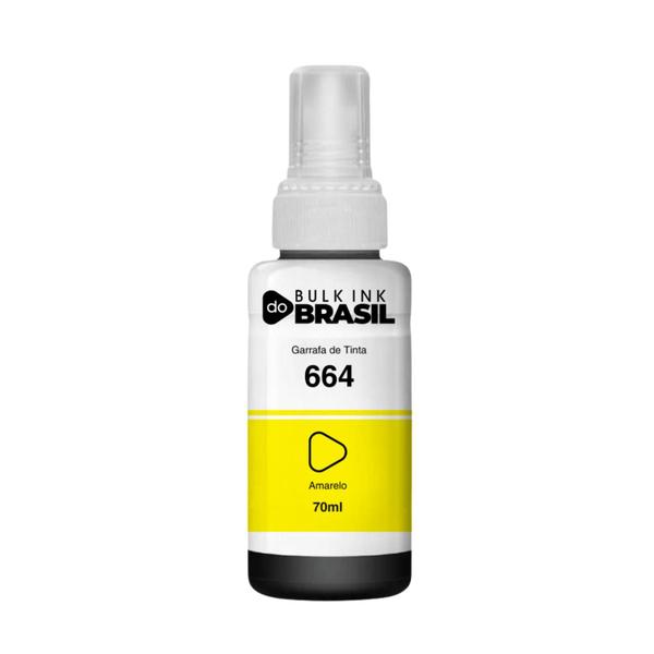 4 refil de Tinta T664520-4P Compatível Para Epson L575 - Bulk Ink Do Brasil Imagem de 4 refil de Tinta T664520-4P Compatível Para Epson L575