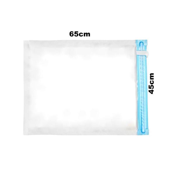 4 Saco À Vácuo Vag Bag Médio 45X65Cm Ordene Protetor Roupas Imagem de 4 Saco À Vácuo Vag Bag Médio 45X65Cm Ordene Protetor Roupas
