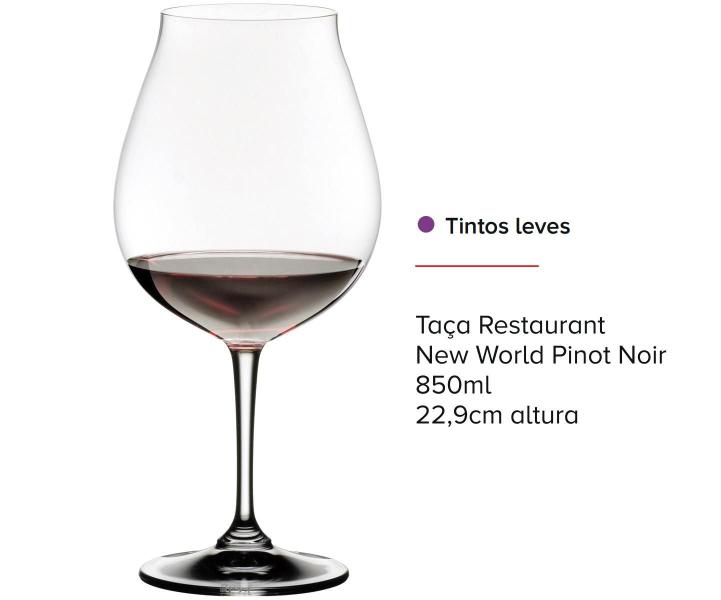 Imagem de 4 Taças Riedel Restaurant Vinho New World Pinot Noir 850ml