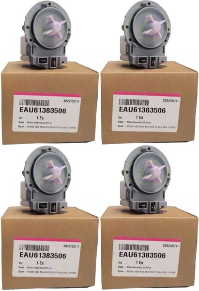 Imagem de 4 unidades EletroBomba 110V LG EAU61383506 = EAU62263306 BPX1-8LE WD1412RTB WD1485AT WD1485AT7 WD1485AT7B