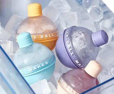 Imagem de 4 UNIDADES  Ice Ball Esfera Bola Drink COLORIDA -icemaker