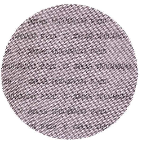 40 Discos De Lixas Telada P/ Lixadeiras 150mm 320 Grão - Atlas Imagem de 40 Discos De Lixas Telada P/ Lixadeiras 150mm 320 Grão